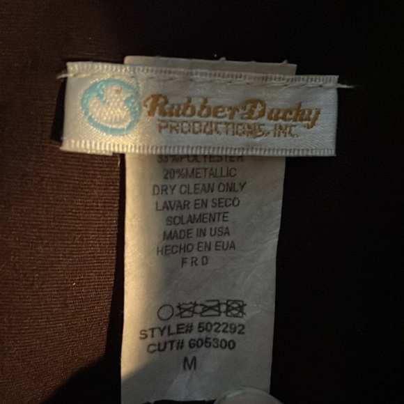 Rubber ducky sweetheart gold dress - Picture 2 of 2